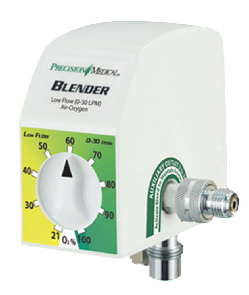 Precision AirOxygen Blender Set with Low Flow Oxygen (Precision